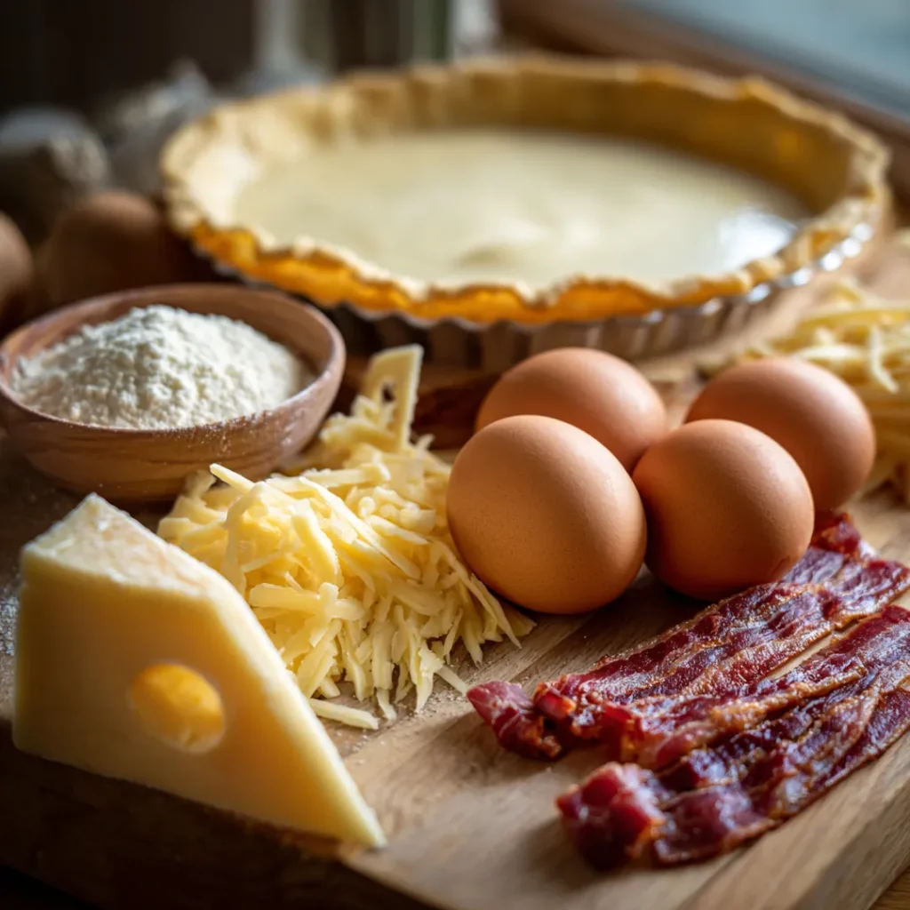 Recette de la Quiche lorraine au Air Fryer 7 Ingrédients pour quiche lorraine au Air Fryer