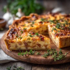 Recette de la Quiche lorraine au Air Fryer