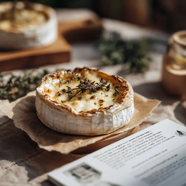 Camembert rôti au Airfryer 4 fiche recette camembert rôti au Airfryer
