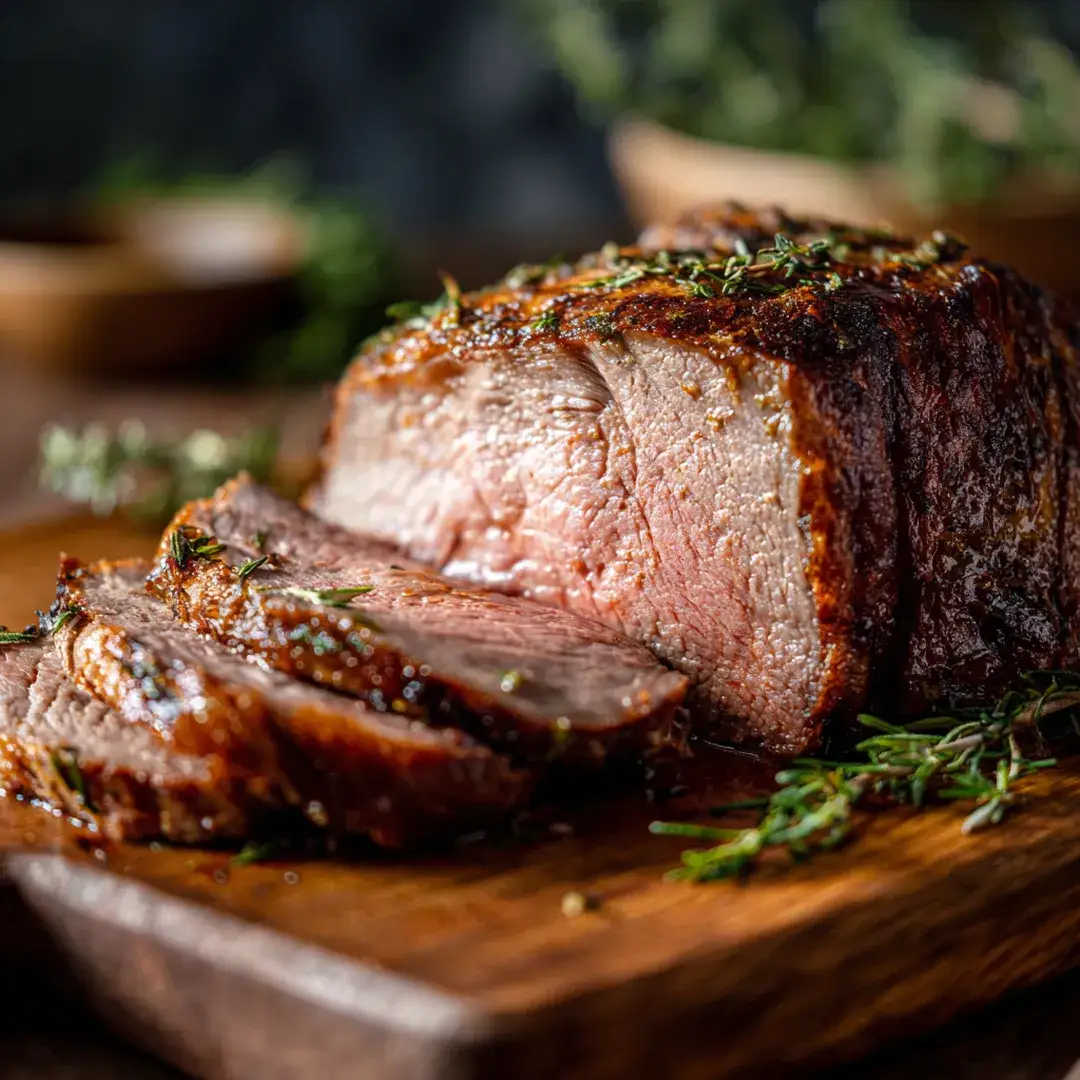 Rôti de bœuf au airfryer : juteux, rapide et inratable 4 rôti de bœuf au airfryer doré et juteux