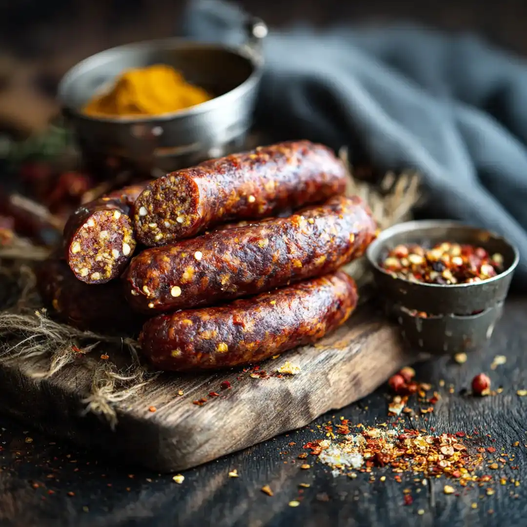Merguez au Airfryer 3 merguez au airfryer dorées et croustillantes