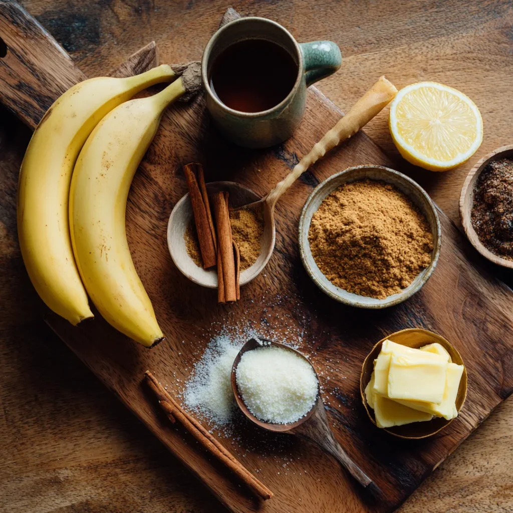 Recette Banane rôtie au Airfryer 5 Ingrédients pour banane rôtie au airfryer