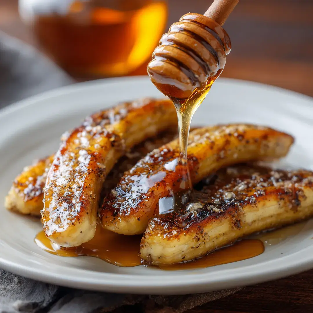 Recette Banane rôtie au Airfryer 4 Banane rôtie au airfryer caramélisée