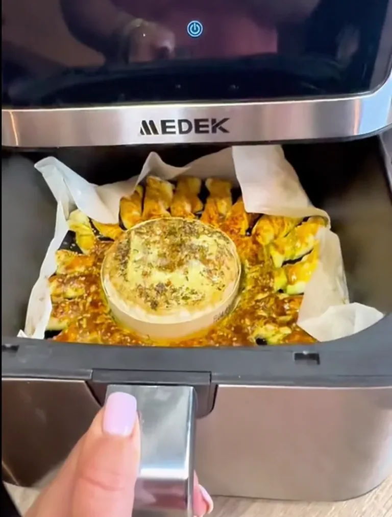 La tarte soleil au airfryer 3 sortie de la tarte soleil du airfryer