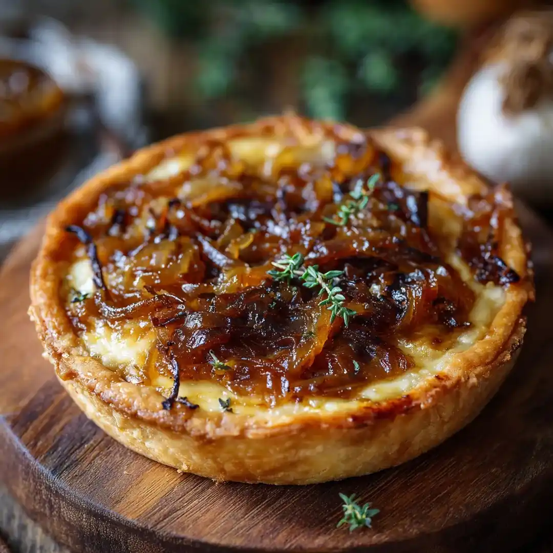 Tarte à l’oignon au airfryer 4 tarte à l’oignon au airfryer maison