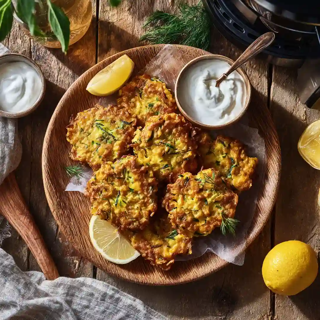 Beignets de courgettes au Air Fryer