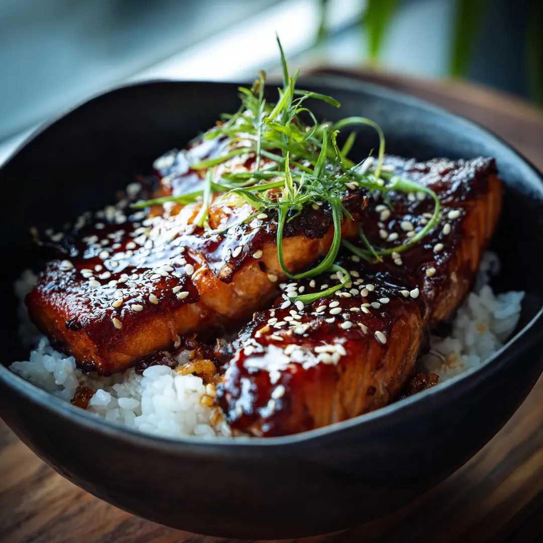Saumon teriyaki à l’airfryer