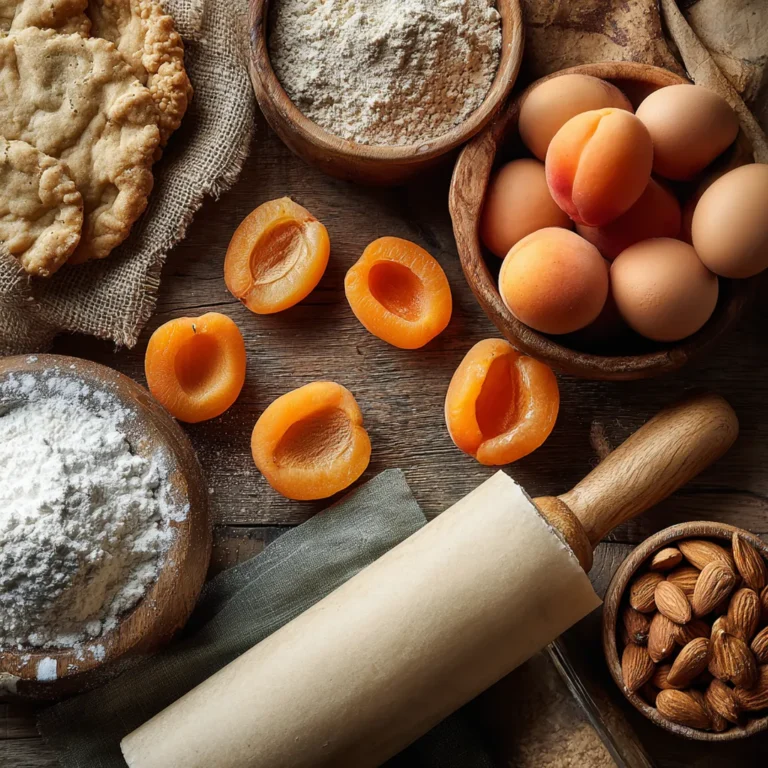 Tarte aux abricots classique au airfryer 4 Ingrédients pour tarte aux abricots airfryer
