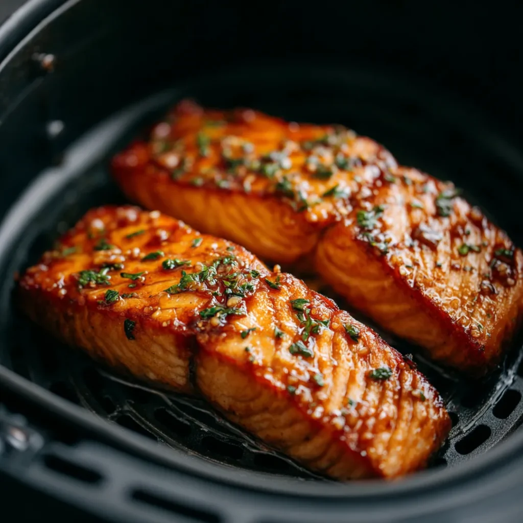 Saumon teriyaki à l’airfryer : rapide, juteux et ultra savoureux 6 cuisson saumon teriyaki dans l’airfryer