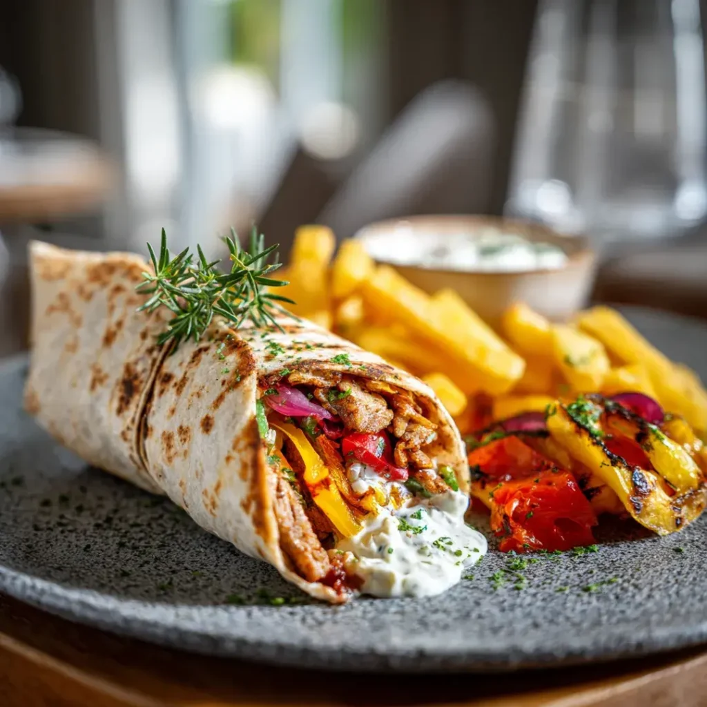 Kebab au Air Fryer 6 service kebab air fryer maison