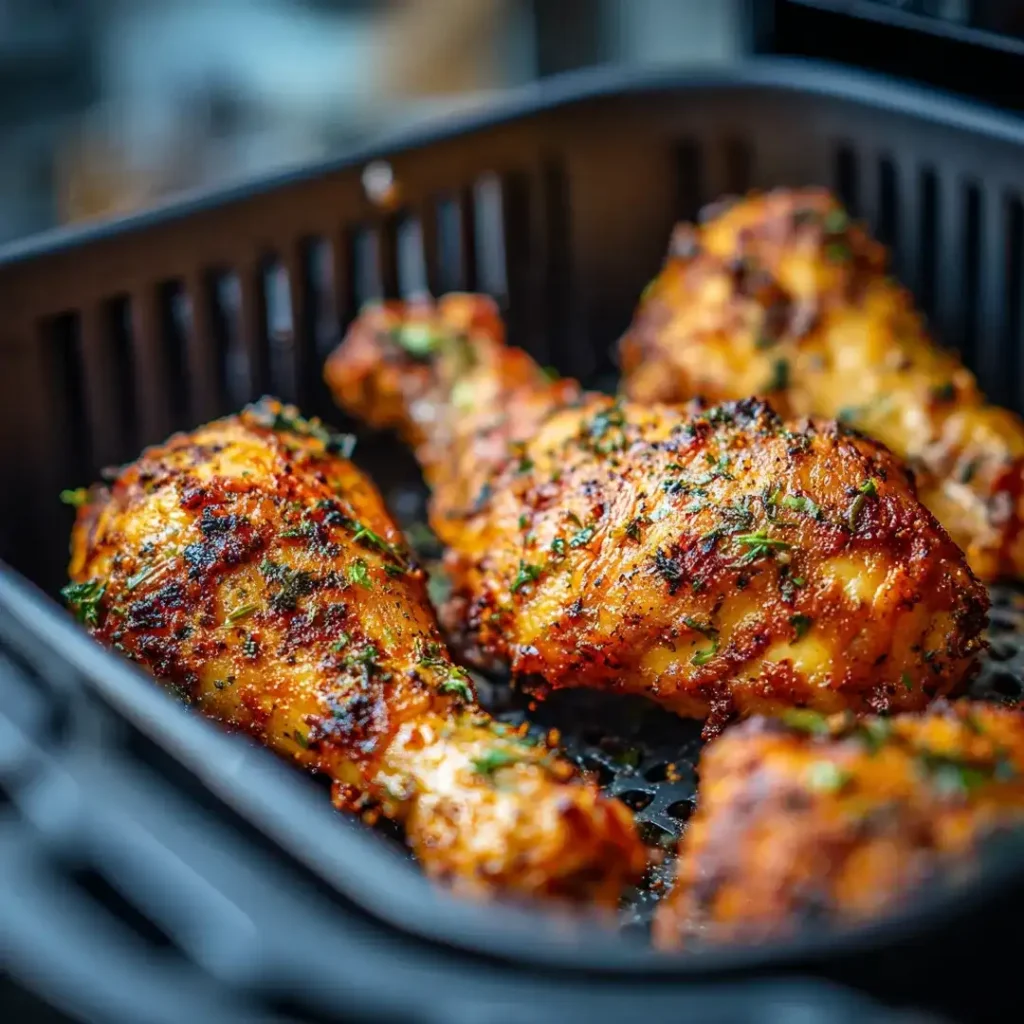 Pilons de poulet au Air Fryer 7 Cuisson des pilons dans l’Air Fryer