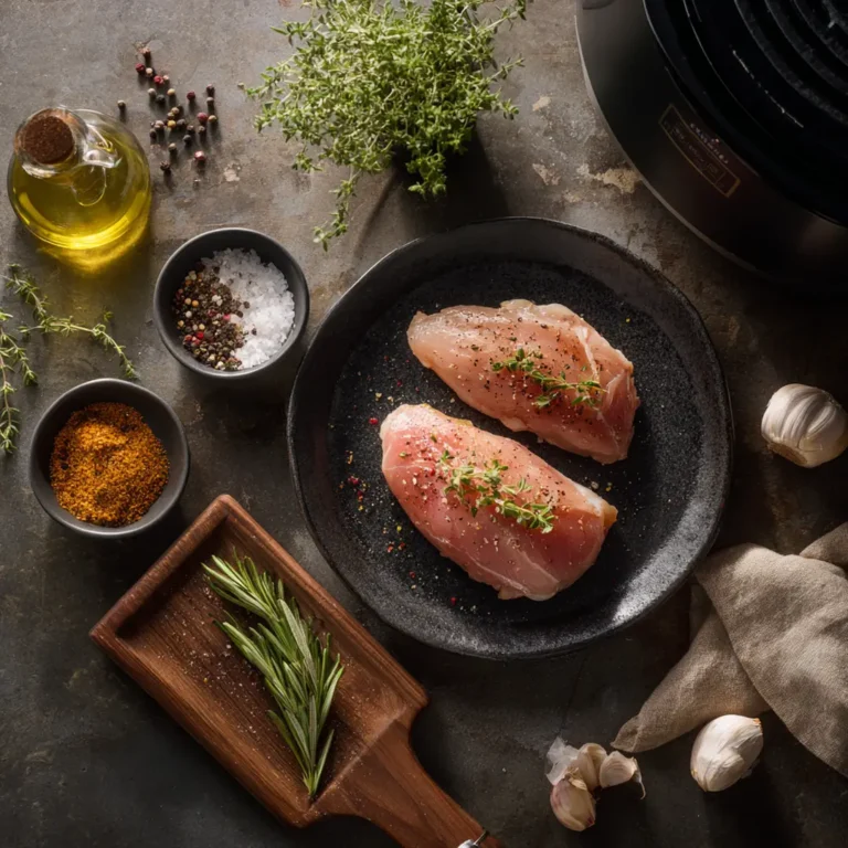Escalope de dinde au airfryer 4 Ingrédients pour escalope de dinde au airfryer