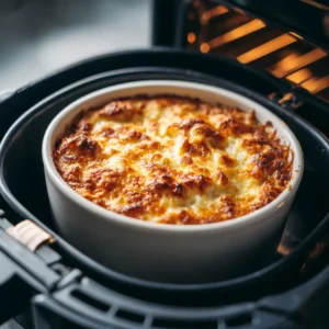 Gratin de poisson à l’Air Fryer 9 Gratin de poisson à l’Air Fryer croustillant et fondant