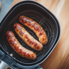 Saucisses de Toulouse au Airfryer