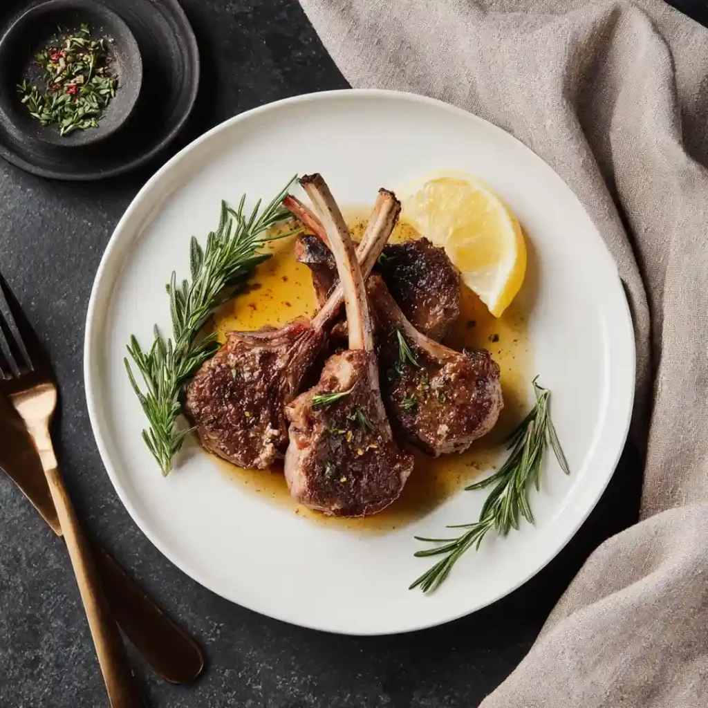 Côtelettes d’agneau au Airfryer