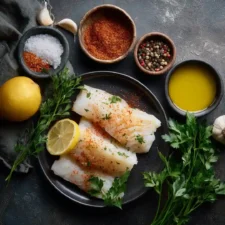 Dos de cabillaud au airfryer