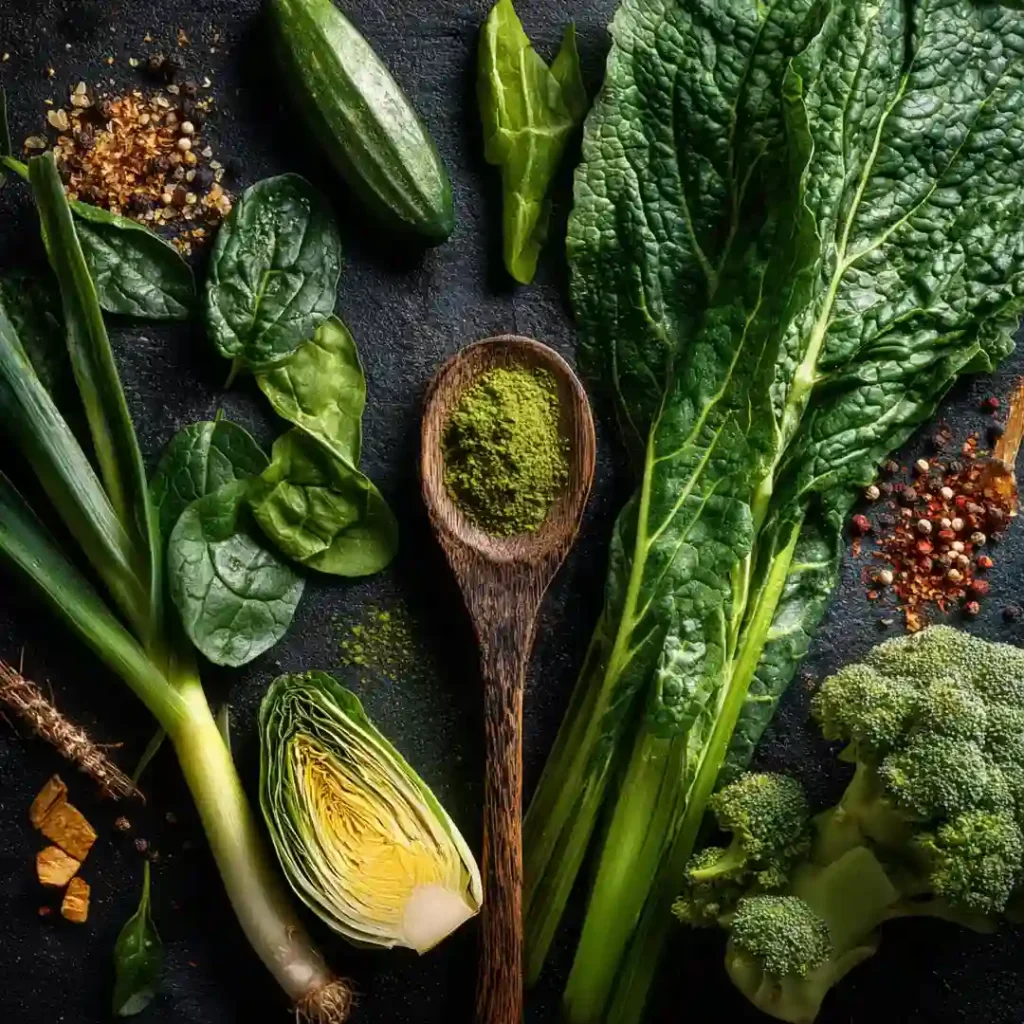 Soupe détox aux légumes verts au Airfryer 4 ingrédients soupe détox au légumes