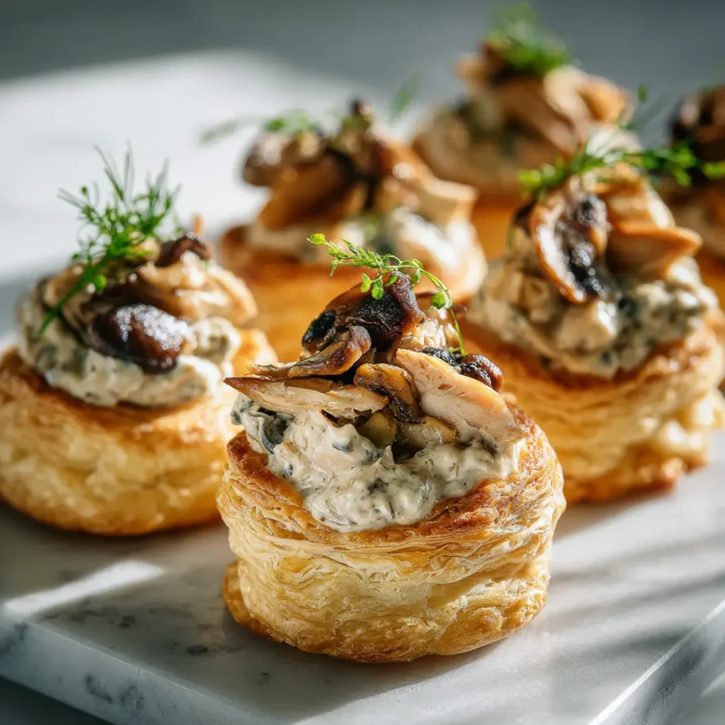 Bouchées à la reine au Airfryer croustillantes et dorées