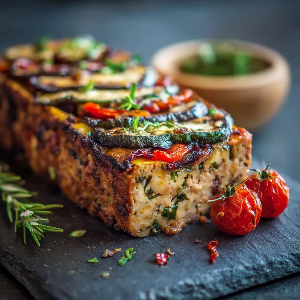 terrine de légumes grillés au airfryer maison
