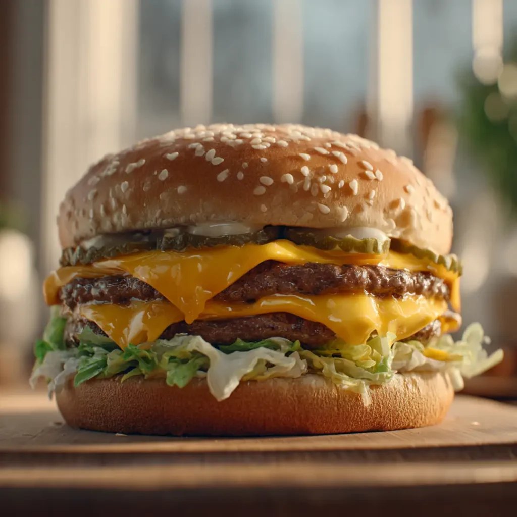 Big mac maison au airfryer 8 big mac maison au airfryer servi