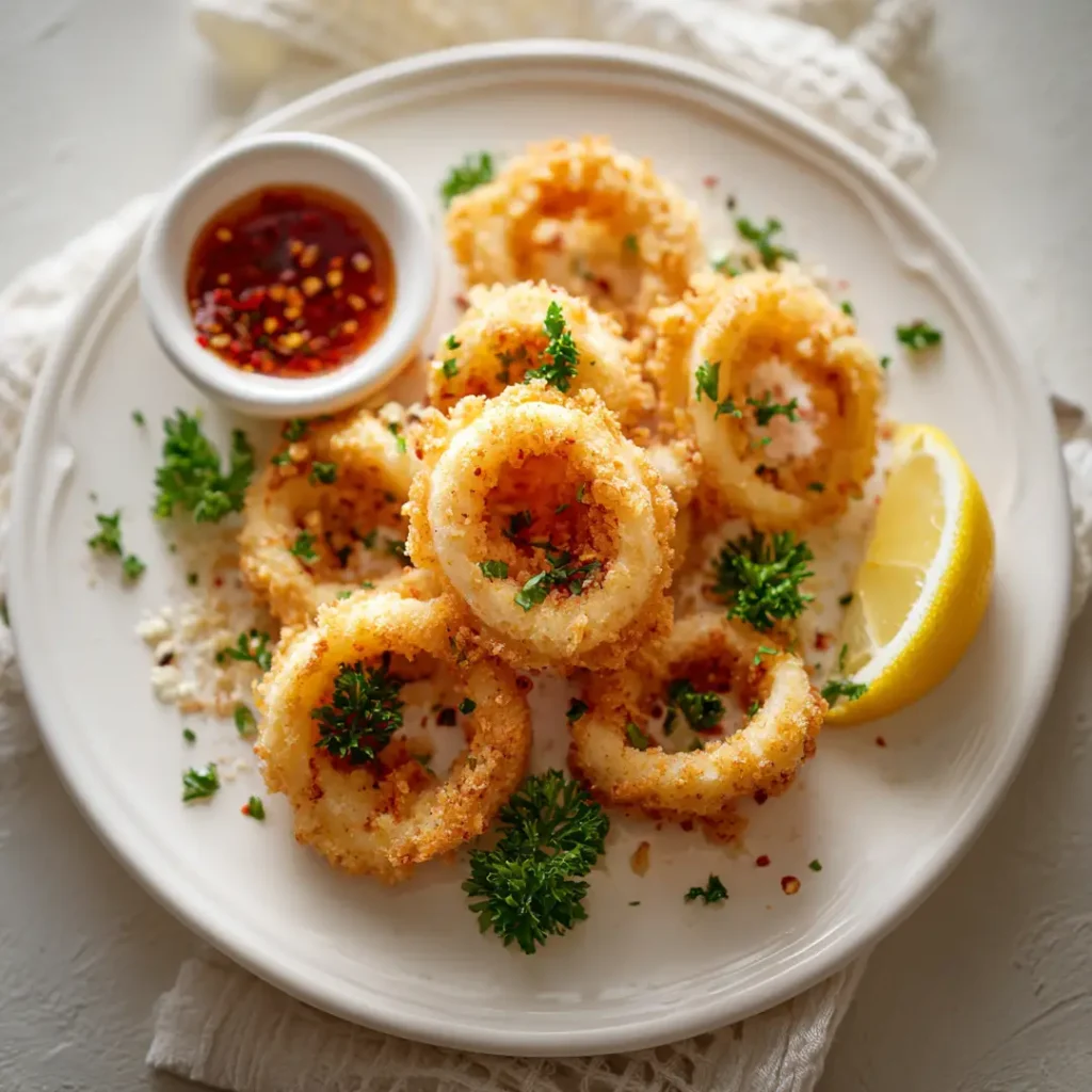 Recettes au airfryer faciles : 20 idées rapides et croustillantes 9 beignets de calamars au airfryer croustillants