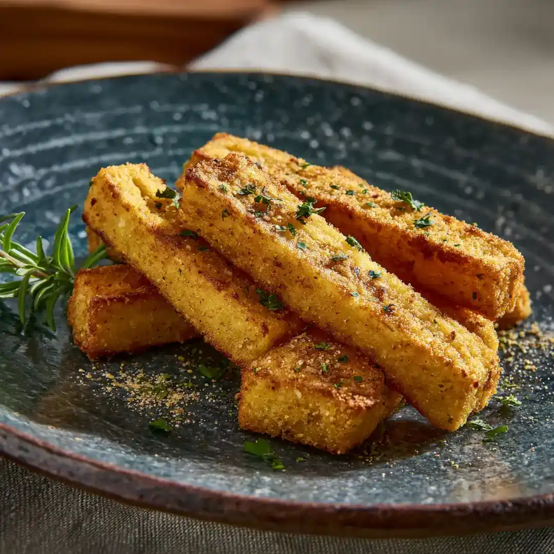 panisses au airfryer croustillantes et dorées